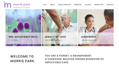 Desktop Screenshot of morrisparkrehab.com